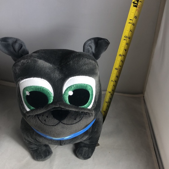 $5 each! DISNEY BUNDLE 2 Plush Dogs! Bingo & Rolly pals grey Pug stuffed Animal - Picture 13 of 16